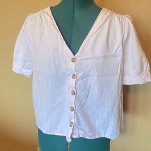 Linen Madewell top